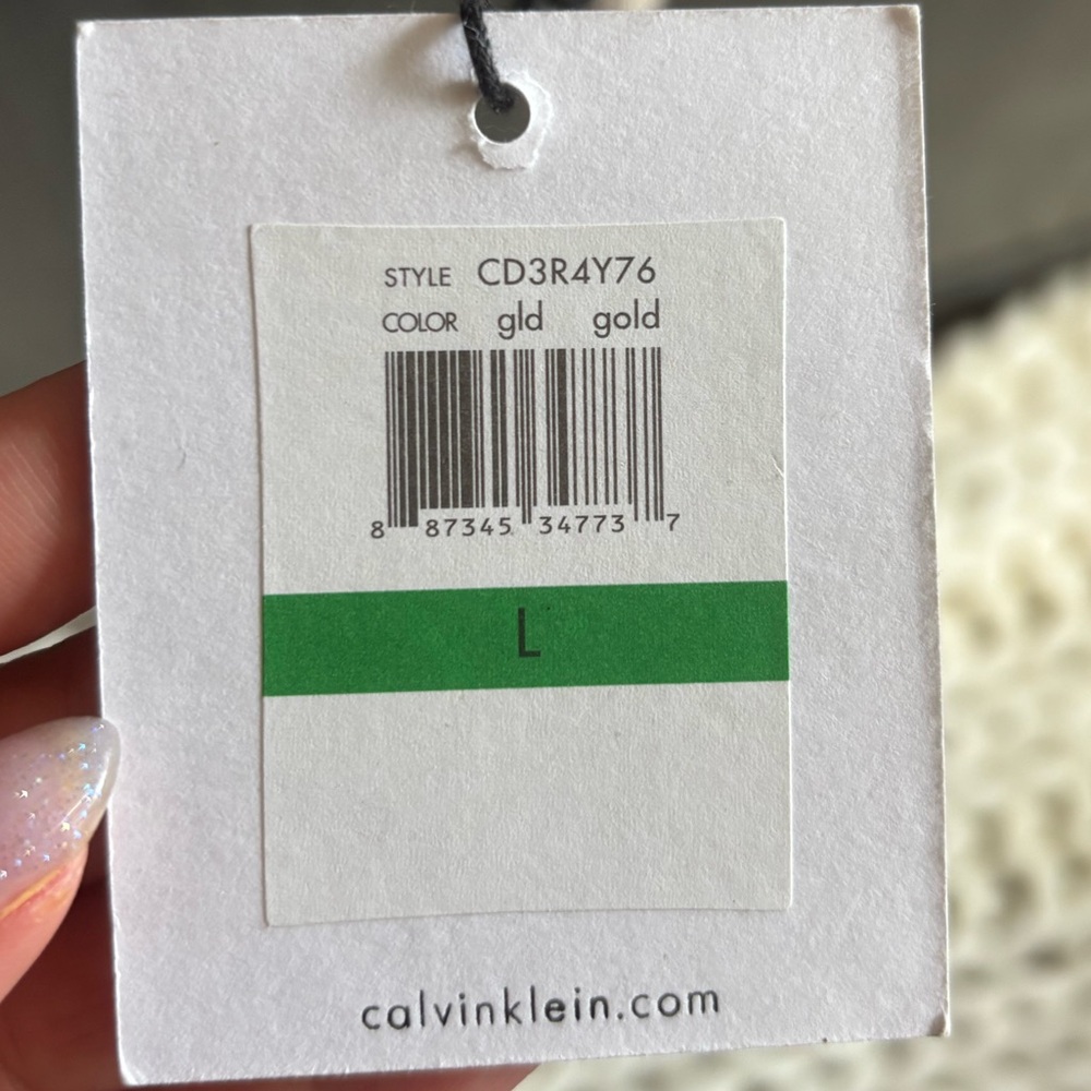 Calvin Klein Glitter Shrug Cardigan - Picture 7 of 7